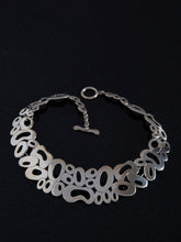Load image into Gallery viewer, Silver Swirls Collar
