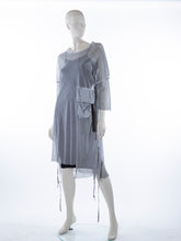 Load image into Gallery viewer, Long Sleeve Sheer Dresss
