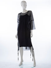 Load image into Gallery viewer, Long Sleeve Sheer Dresss
