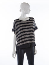 Load image into Gallery viewer, Striped Linen Tee
