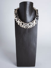 Load image into Gallery viewer, Silver Swirls Collar
