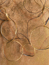 Load image into Gallery viewer, Gold plated Siver CIRCLES Necklace
