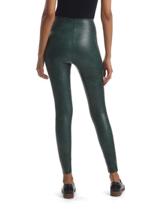 FAUX LEATHER ANIMAL LEGGING WITH PERFECT CONTROL