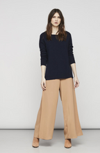Load image into Gallery viewer, CAMEL WIDE LEG TROUSER
