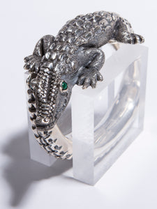 Sterling Silver Aligator Bracelet