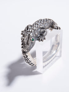 Sterling Silver Aligator Bracelet