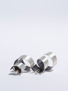 Silver Helix earrings