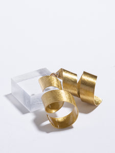 Gold  Helix Earrings