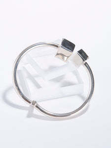 Sterling Silver Cube bracelet