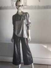 Load image into Gallery viewer, SEQUIN PALAZZO PANT
